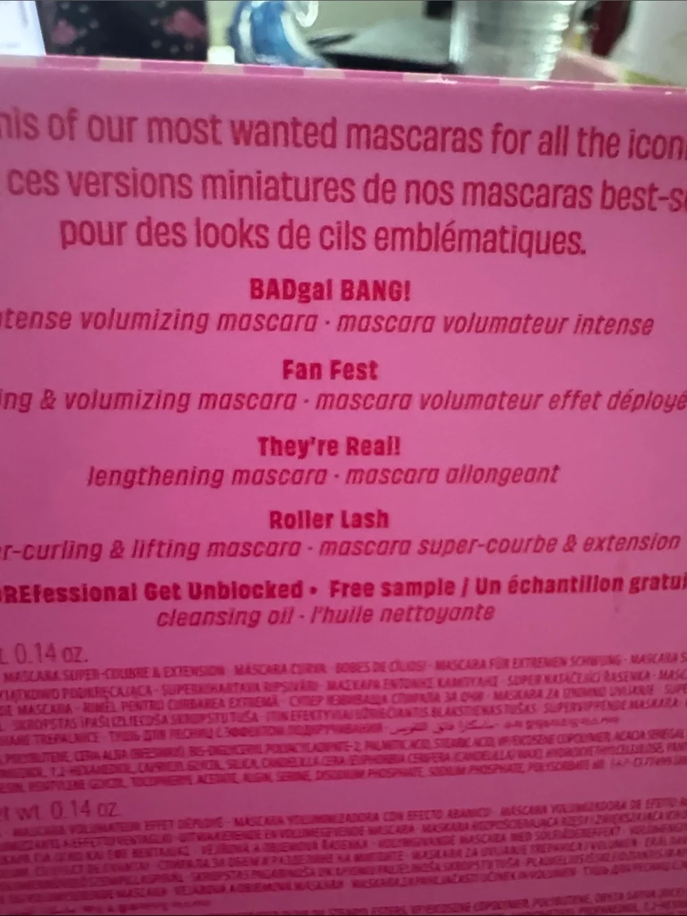 Benefit Lil Lash Icons Travel Mascara set New